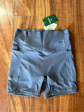 Halara High-Waist Gray blue  Active Shorts